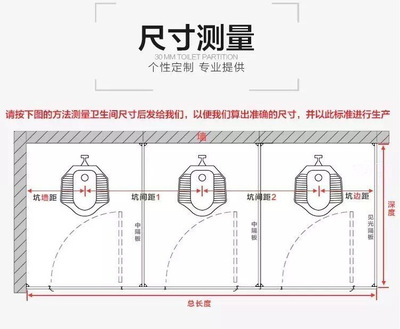 村庄厕所隔断 洗手间隔板 PVC隔断板 办公楼洗手间隔板门 公共浴室隔断板 洗手间隔断材料 抗倍特板价格 森蒂厂家